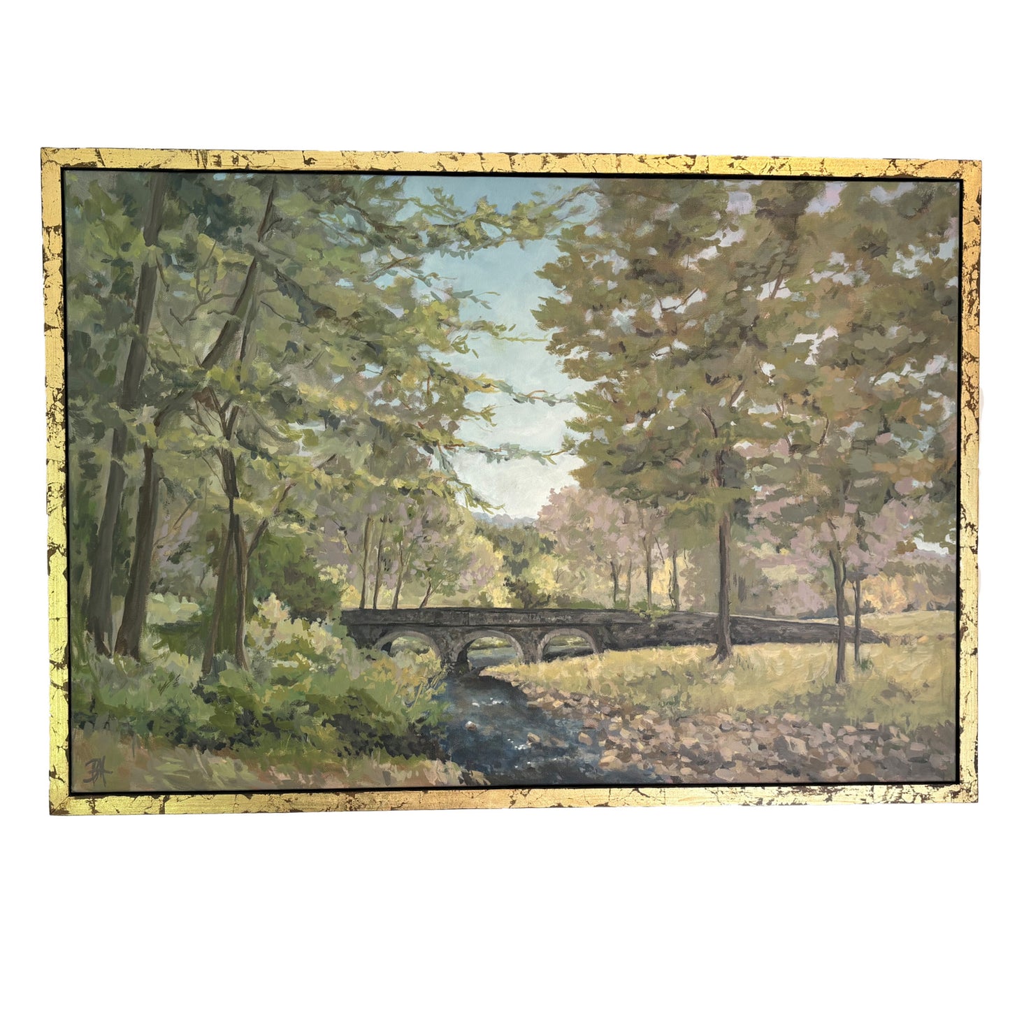 View of Carversville Bridge